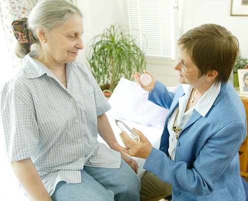 Kostenlose Prana Anwendung, Menschen in Gesundheitsberufen