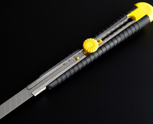 Foto zu einer Prana Anwendung nach einem Schnitt mit einem Stanleymesser in den Finger